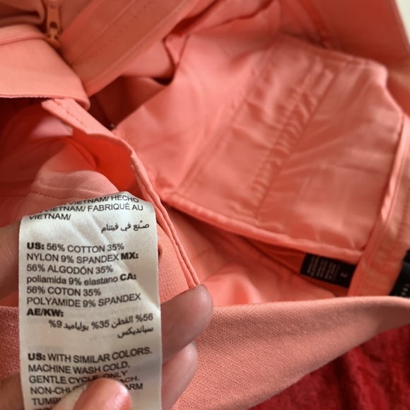 The slim crop ankle pants NWT orange - Picture 4 of 6